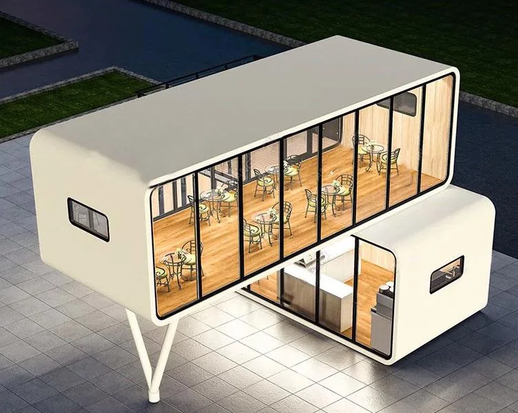 Apple Capsule luxury modular cabin