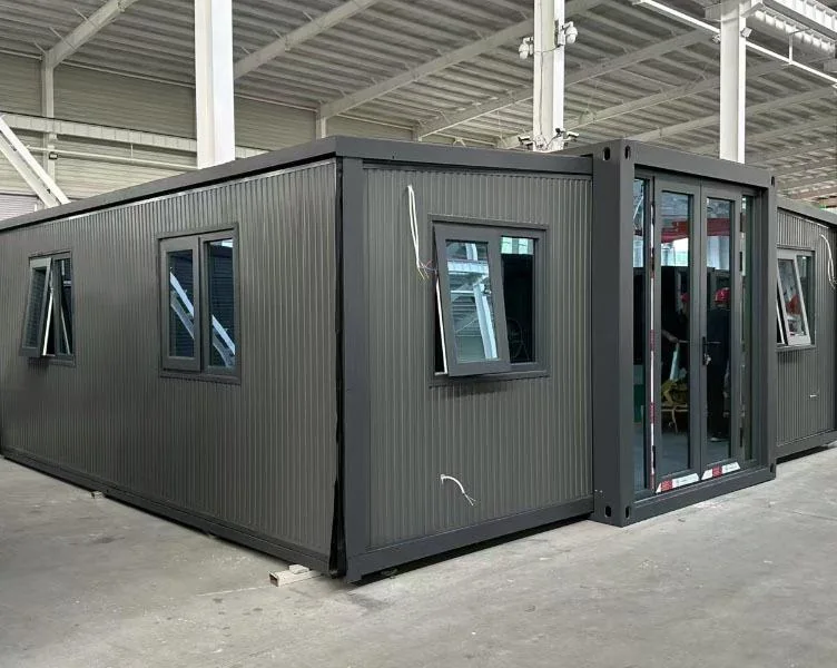 Expanding porta cabin